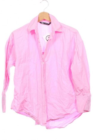 Damenbluse Zara, Größe XS, Farbe Rosa, Preis 14,99 €