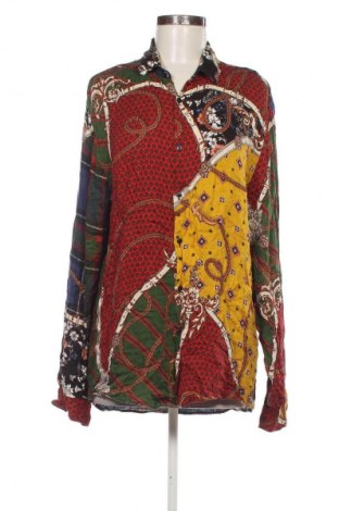 Дамска риза Zara, Размер L, Цвят Многоцветен, Цена 16,99 лв.