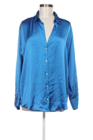 Дамска риза Zara, Размер L, Цвят Син, Цена 20,99 лв.