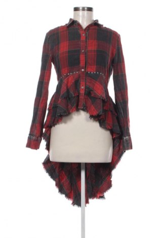 Дамска риза Zara, Размер M, Цвят Многоцветен, Цена 18,99 лв.