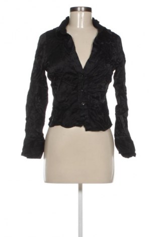 Γυναικείο πουκάμισο Zara, Μέγεθος M, Χρώμα Μαύρο, Τιμή 10,99 €