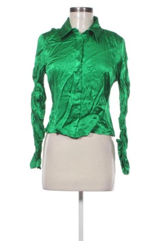 Cămașă de femei Zara, Mărime L, Culoare Verde, Preț 116,75 Lei