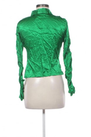 Cămașă de femei Zara, Mărime L, Culoare Verde, Preț 116,75 Lei