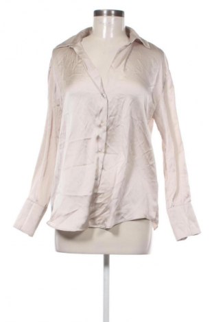 Γυναικείο πουκάμισο Zara, Μέγεθος S, Χρώμα  Μπέζ, Τιμή 13,82 €