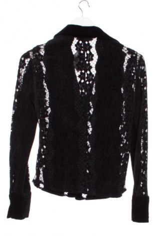 Дамска риза Zara, Размер XS, Цвят Черен, Цена 13,99 лв.