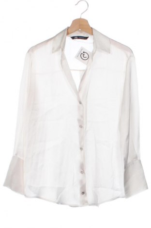 Cămașă de femei Zara, Mărime XS, Culoare Bej, Preț 71,00 Lei