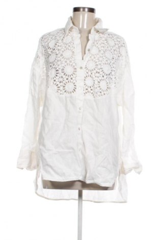 Damska koszula Zara, Rozmiar L, Kolor Biały, Cena 62,07 zł