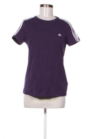 Дамска тениска Adidas, Размер M, Цвят Лилав, Цена 27,02 лв.