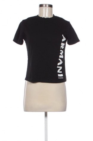 Дамска тениска Armani Exchange, Размер S, Цвят Черен, Цена 68,00 лв.