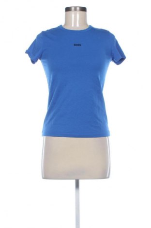 Γυναικείο t-shirt BOSS, Μέγεθος XS, Χρώμα Μπλέ, Τιμή 34,78 €