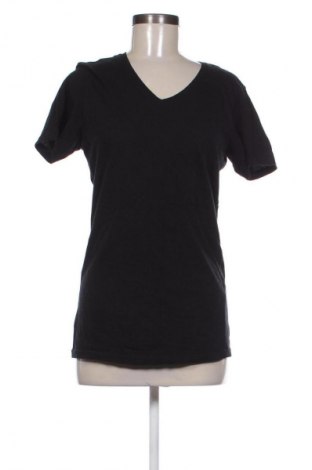 Tricou de femei Bershka, Mărime M, Culoare Negru, Preț 44,74 Lei
