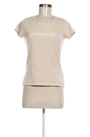 Damen T-Shirt Crosshatch, Größe M, Farbe Mehrfarbig, Preis 9,00 €