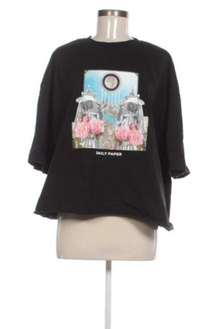 Damski T-shirt Daily Paper, Rozmiar XL, Kolor Czarny, Cena 76,40 zł