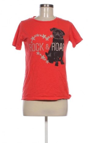 Дамска тениска Fracomina, Размер M, Цвят Червен, Цена 27,00 лв.