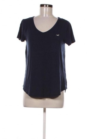 Tricou de femei Hollister, Mărime M, Culoare Albastru, Preț 46,30 Lei