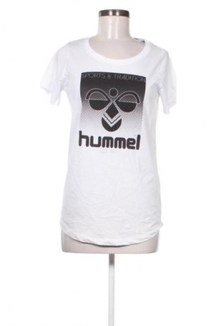 Damski T-shirt Hummel, Rozmiar XS, Kolor Biały, Cena 41,38 zł