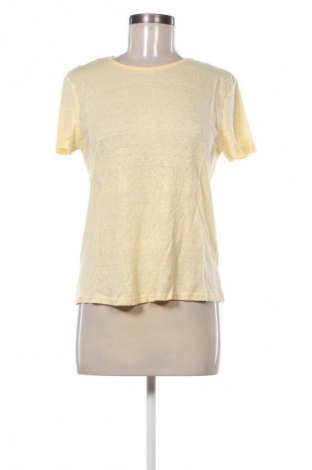Γυναικείο t-shirt Mango, Μέγεθος M, Χρώμα Κίτρινο, Τιμή 18,47 €