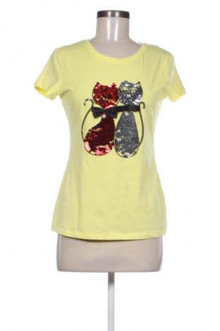 Damen T-Shirt Monte Cervino, Größe L, Farbe Gelb, Preis € 8,75