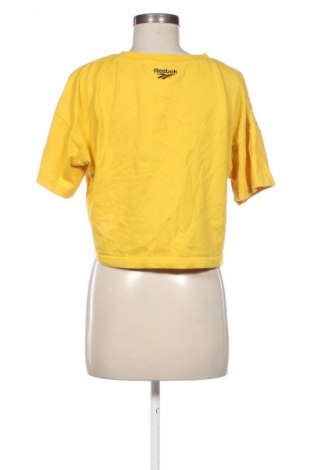 Дамска тениска Reebok, Размер S, Цвят Жълт, Цена 27,00 лв.