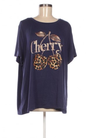 Dámske tričko SHEIN, Veľkosť XXL, Farba Modrá, Cena  9,72 €