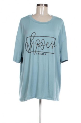 Дамска тениска SHEIN, Размер XXL, Цвят Зелен, Цена 17,60 лв.