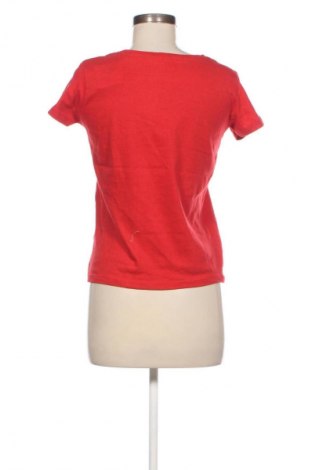 Γυναικείο t-shirt Sinsay, Μέγεθος S, Χρώμα Κόκκινο, Τιμή 8,75 €