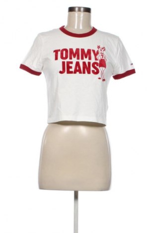 Női póló Tommy Jeans, Méret S, Szín Fehér, Ár 10 679 Ft