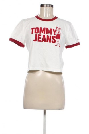 Damen T-Shirt Tommy Jeans, Größe M, Farbe Weiß, Preis € 50,99