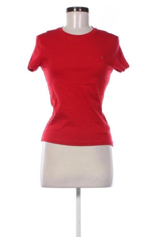 Női póló Tommy Jeans, Méret M, Szín Piros, Ár 6 794 Ft