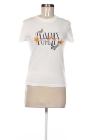 Damen T-Shirt Tommy Jeans, Größe M, Farbe Weiß, Preis € 47,99