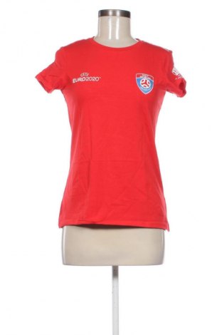 Damen T-Shirt Uefa, Größe S, Farbe Rot, Preis € 20,97