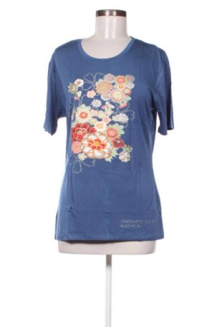 Damski T-shirt Unbranded, Rozmiar XXL, Kolor Niebieski, Cena 64,37 zł