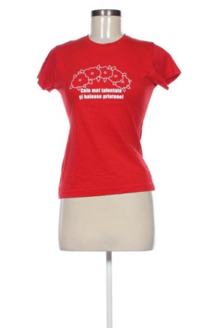 Γυναικείο t-shirt Unbranded, Μέγεθος XS, Χρώμα Κόκκινο, Τιμή 8,75 €