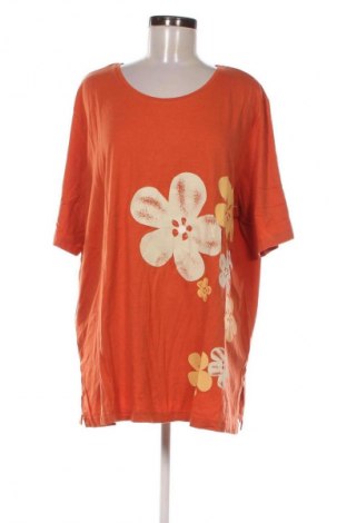 Дамска тениска Unbranded, Размер XXL, Цвят Оранжев, Цена 17,00 лв.