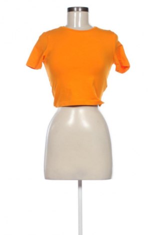 Γυναικείο t-shirt Zara, Μέγεθος S, Χρώμα Πορτοκαλί, Τιμή 5,83 €