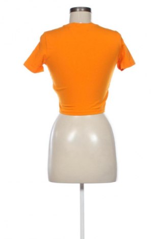 Γυναικείο t-shirt Zara, Μέγεθος S, Χρώμα Πορτοκαλί, Τιμή 5,83 €
