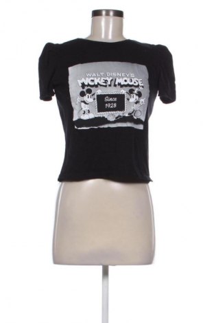 Γυναικείο t-shirt Zara, Μέγεθος S, Χρώμα Μαύρο, Τιμή 6,14 €