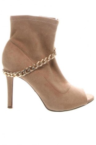 Γυναικεία μποτάκια DeeZee, Μέγεθος 36, Χρώμα  Μπέζ, Τιμή 32,27 €