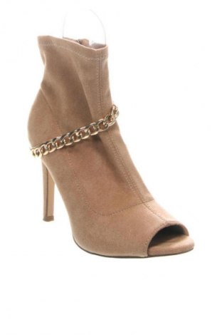 Γυναικεία μποτάκια DeeZee, Μέγεθος 36, Χρώμα  Μπέζ, Τιμή 32,27 €