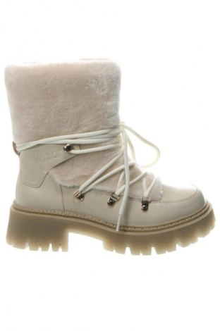 Damen Stiefeletten Kazar, Größe 37, Farbe Ecru, Preis € 200,00