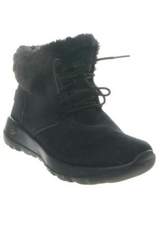 Дамски боти Skechers, Размер 37, Цвят Черен, Цена 139,84 лв.