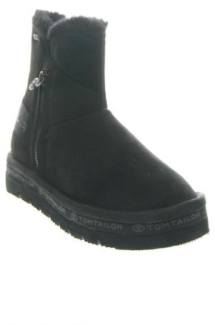 Γυναικεία μποτάκια Tom Tailor, Μέγεθος 36, Χρώμα Μαύρο, Τιμή 85,99 €