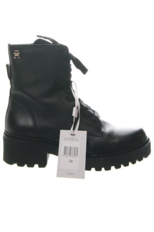 Botine de damă Tommy Hilfiger, Mărime 38, Culoare Negru, Preț 949,99 Lei