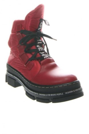 Γυναικεία μποτάκια Unbranded, Μέγεθος 38, Χρώμα Κόκκινο, Τιμή 39,39 €