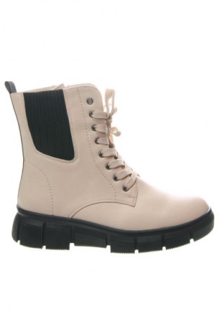 Γυναικεία μποτάκια Unbranded, Μέγεθος 40, Χρώμα Εκρού, Τιμή 39,39 €