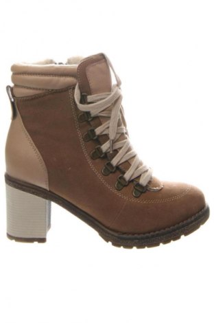 Дамски боти Yessica, Размер 38, Цвят Бежов, Цена 62,56 лв.