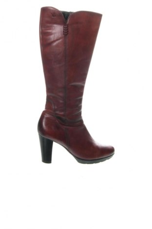 Damskie kozaki Caprice, Rozmiar 37, Kolor Czerwony, Cena 379,38 zł