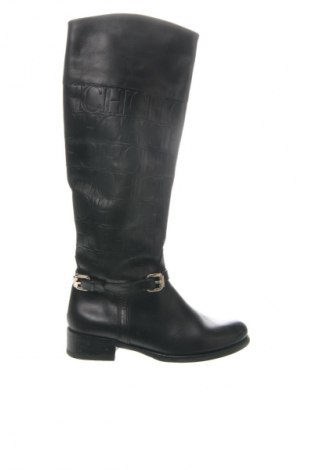 Damskie kozaki CH Carolina Herrera, Rozmiar 40, Kolor Czarny, Cena 1 080,46 zł