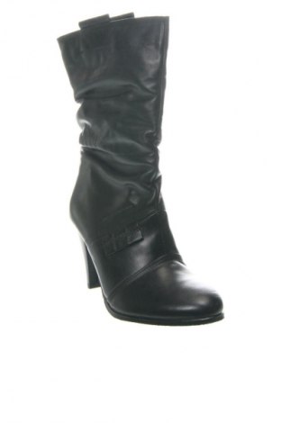 Damskie kozaki Marelbo, Rozmiar 40, Kolor Czarny, Cena 322,25 zł