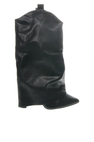 Дамски ботуши Pretty Little Thing, Размер 39, Цвят Черен, Цена 76,00 лв.